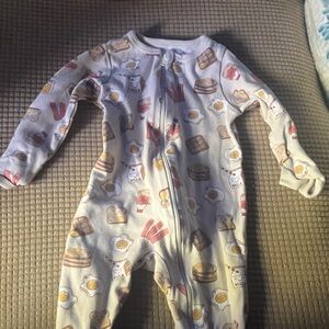 Wonder Nation Breakfast Theme Kids Footie